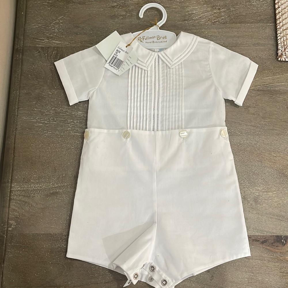NWT Feltman Brothers Classic Bobby Suit 12months